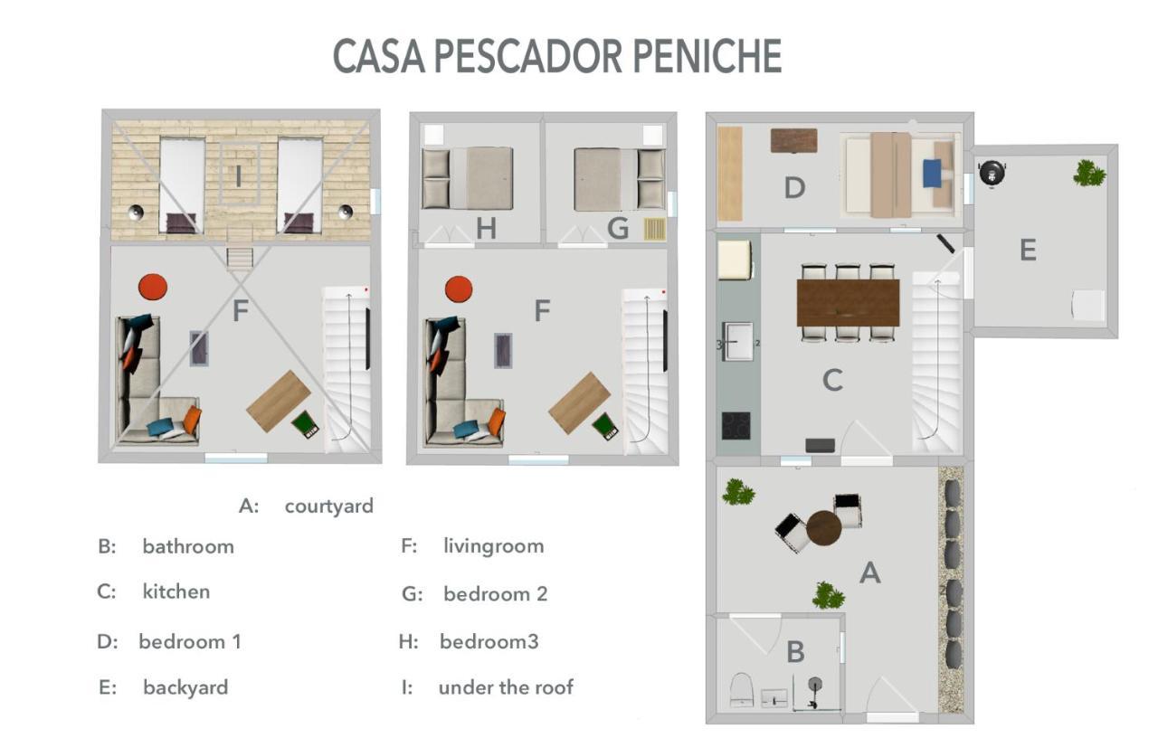 Vila Casa Pescador Peniche Exteriér fotografie